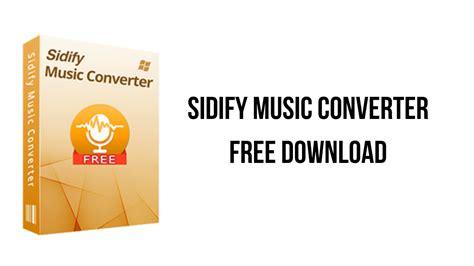 Portable Sidify Music Converter 4.1 Free Download